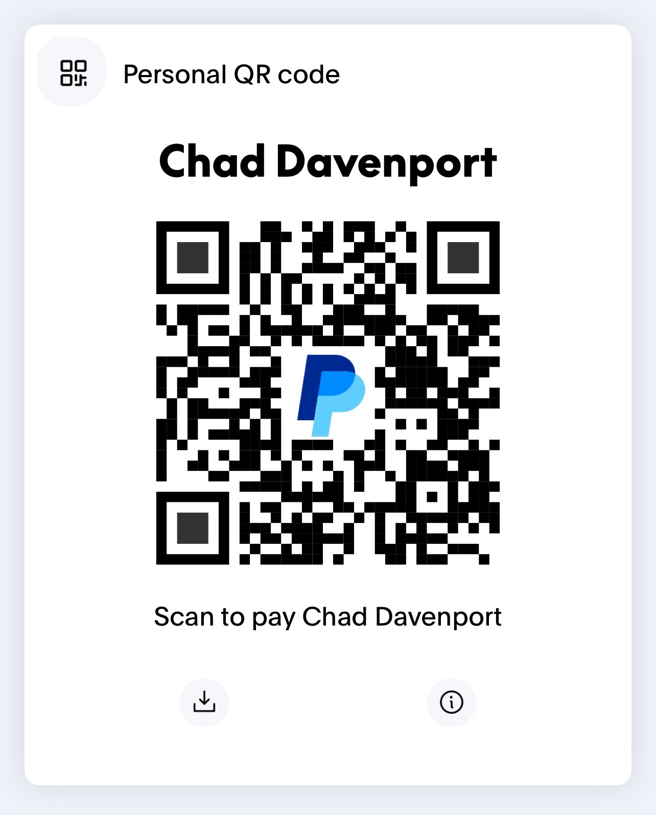 PayPal QR