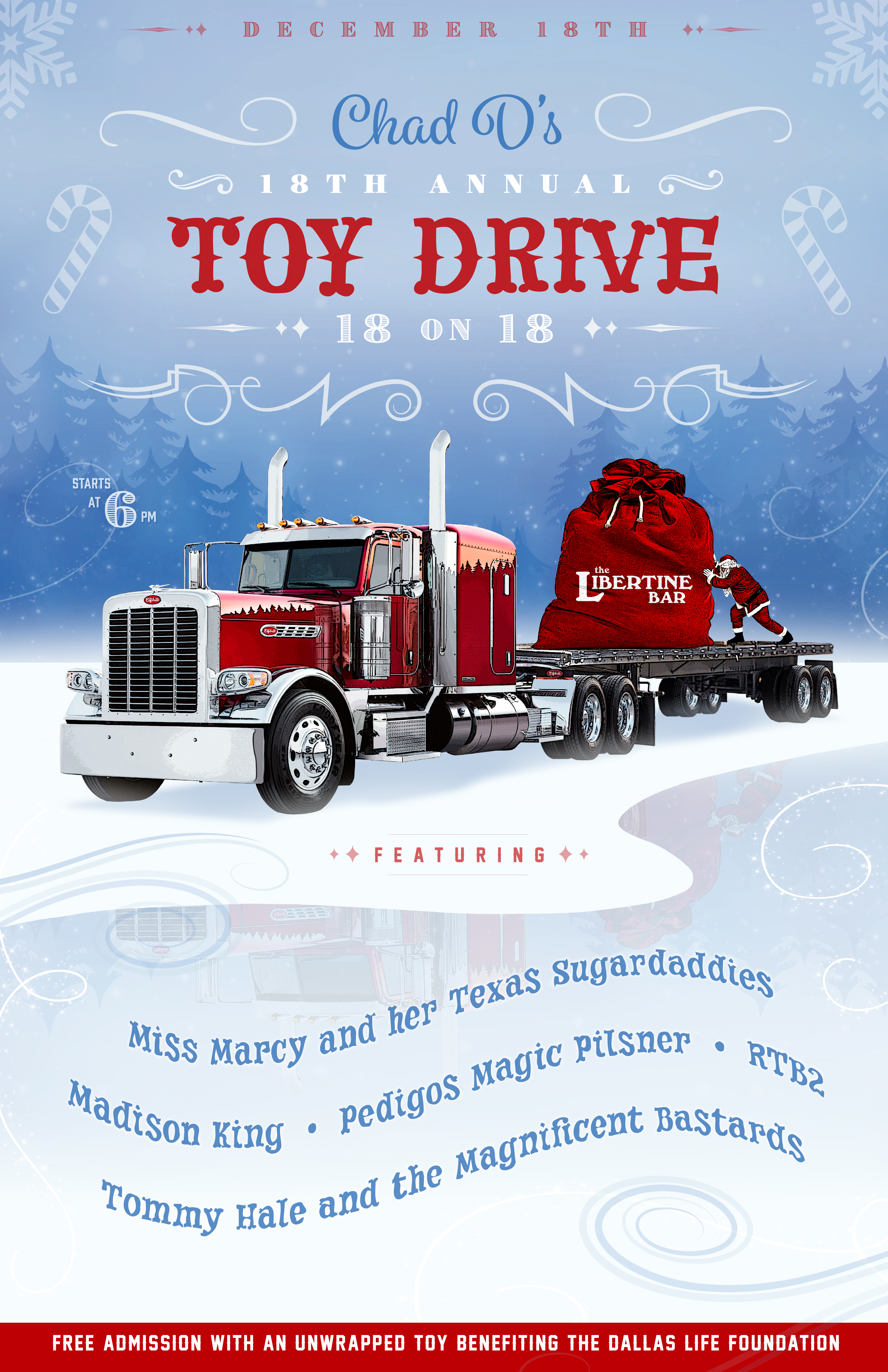 2018 Toy Drive poster