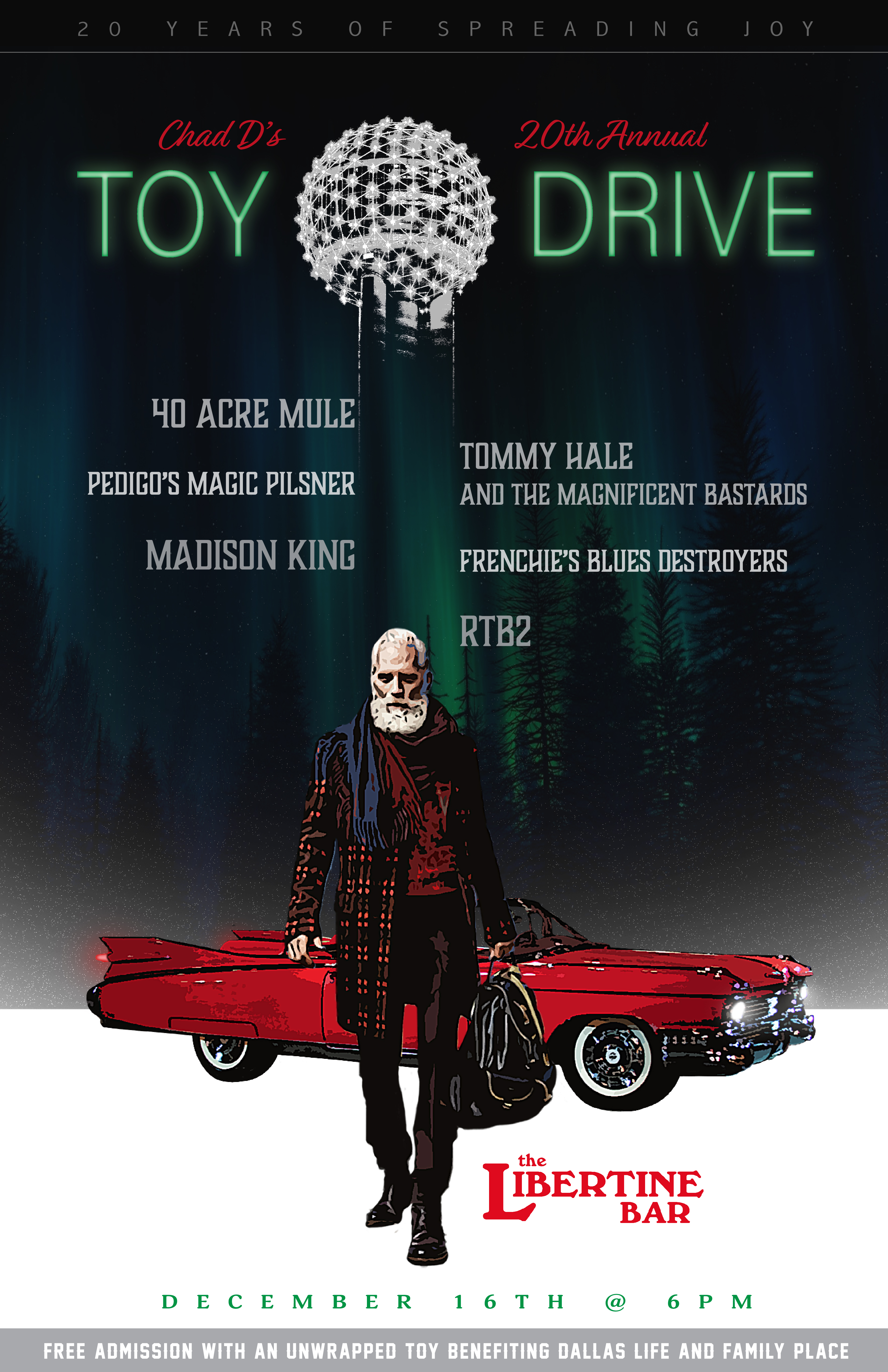 2020 Toy Drive poster