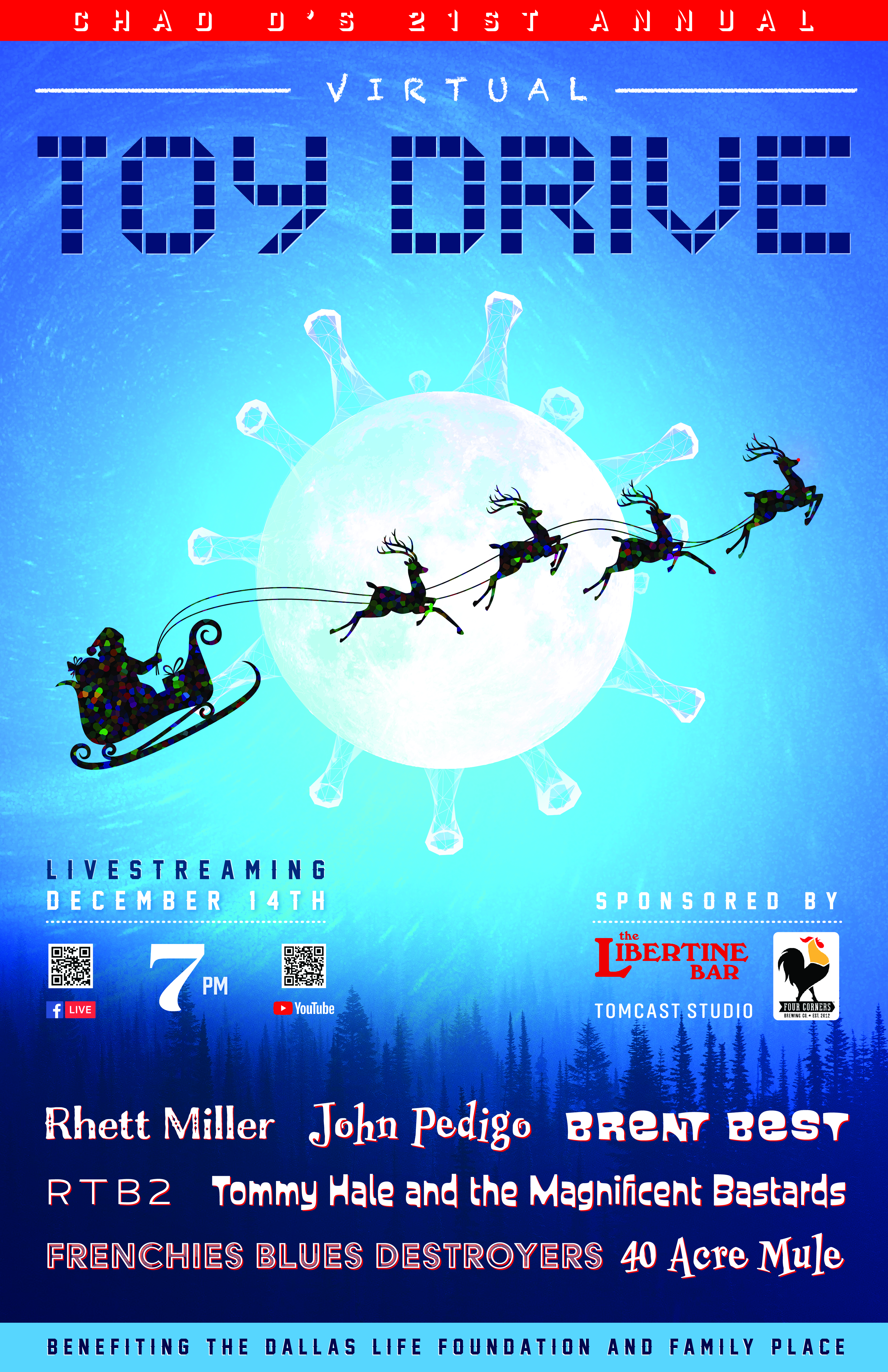 2021 Toy Drive poster