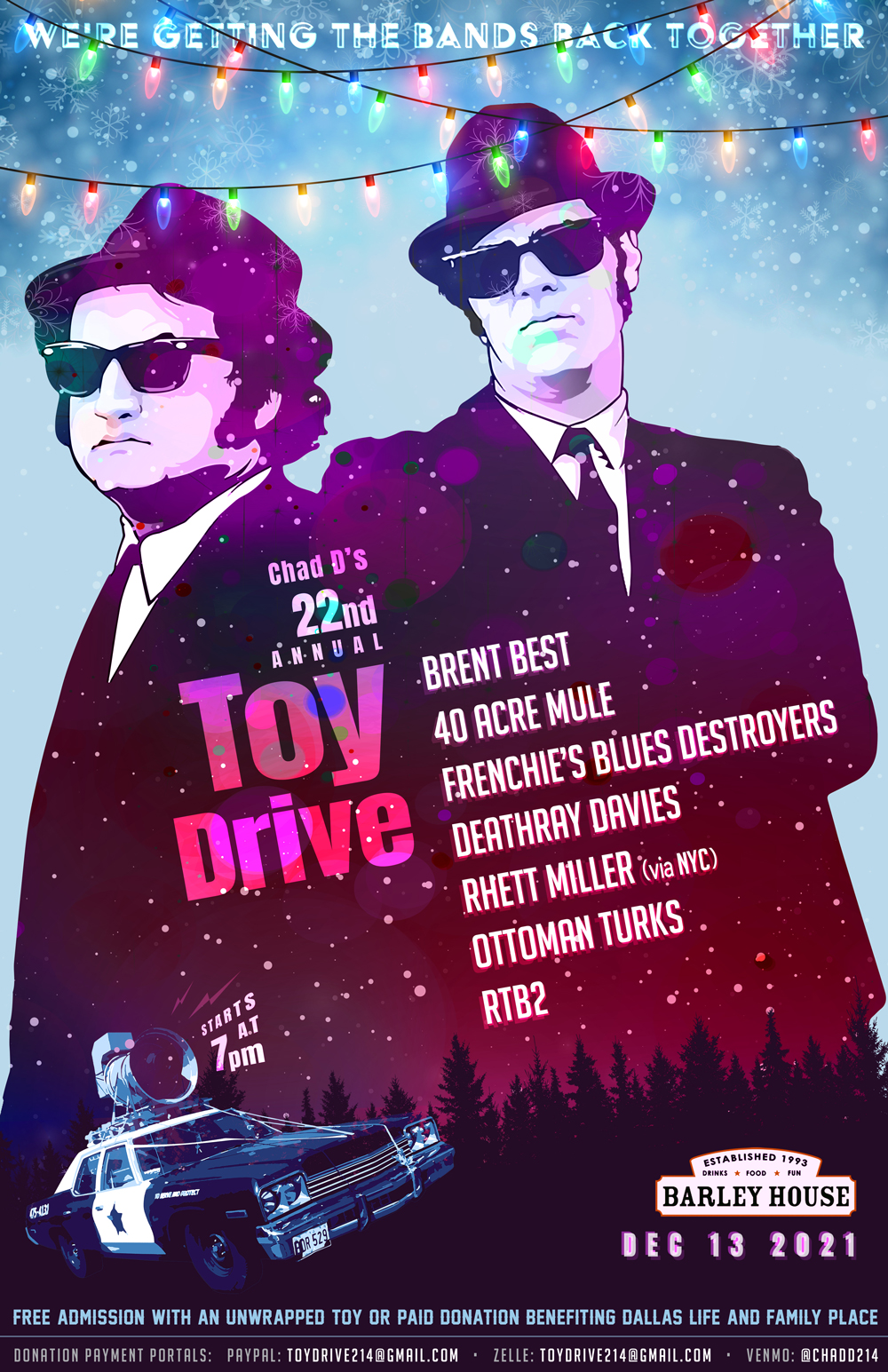 2022 Toy Drive poster