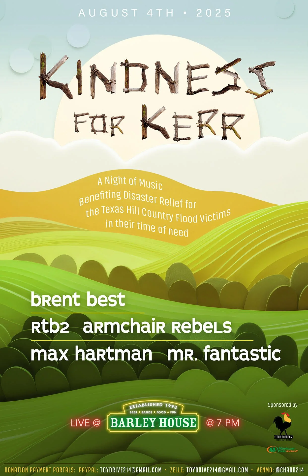 Kindness for Kerr crisis events support